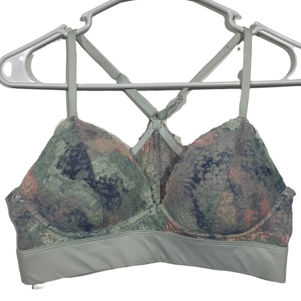 Victoria’s Secret PINK Pastel Lace Lightly Lined Bralette